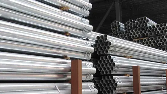 Galvanized seamless steel pipe